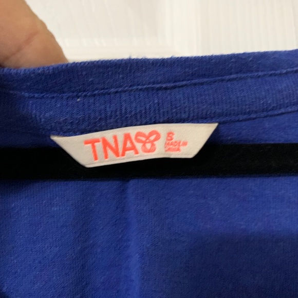 2/$30 TNA Del Mar Swoop Neck Long Sleeved Shirt - Picture 2 of 4